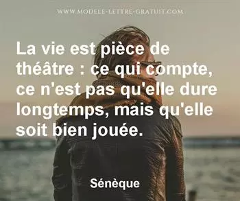 Citation de Sénèque