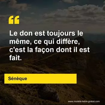 Citation Sénèque