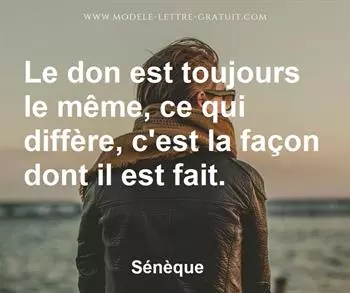 Citation de Sénèque