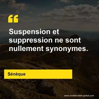 Citation Sénèque