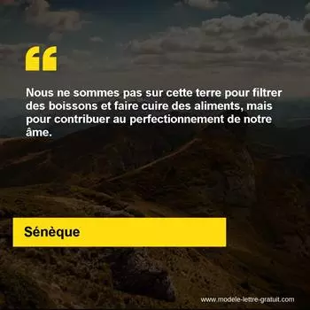 Citation Sénèque
