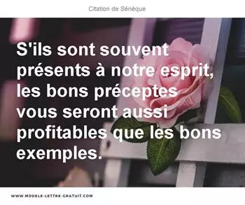 Citations Sénèque