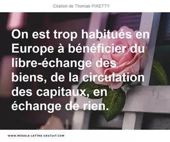 Citations Thomas PIKETTY