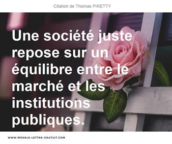 Citations Thomas PIKETTY