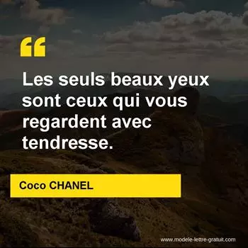 Citation Coco CHANEL