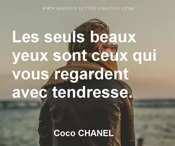 Citation de Coco CHANEL