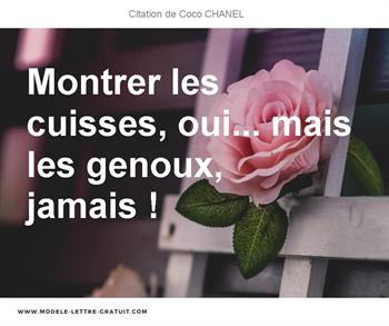 Citations Coco CHANEL