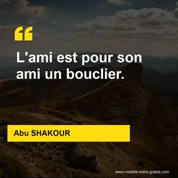 Citation Abu SHAKOUR