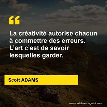 Citation Scott ADAMS