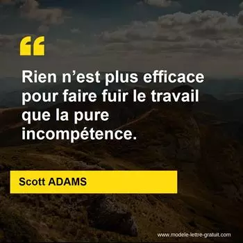 Citation Scott ADAMS