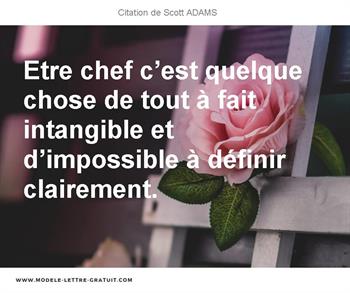 Citations Scott ADAMS