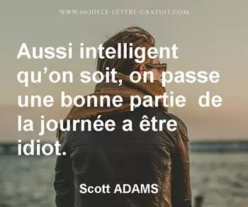 Citation de Scott ADAMS