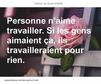 Citations Scott ADAMS