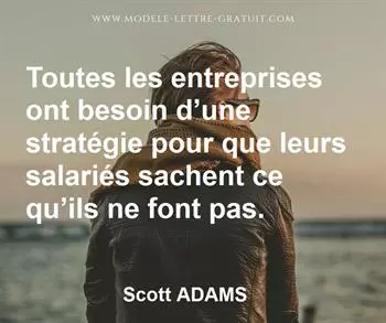 Citation de Scott ADAMS