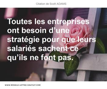 Citations Scott ADAMS