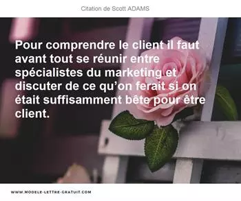 Citations Scott ADAMS
