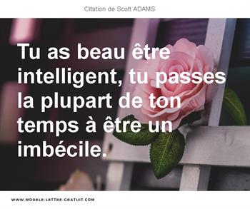 Citations Scott ADAMS