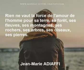 Citation de Jean-Marie ADIAFFI