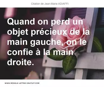 Citations Jean-Marie ADIAFFI