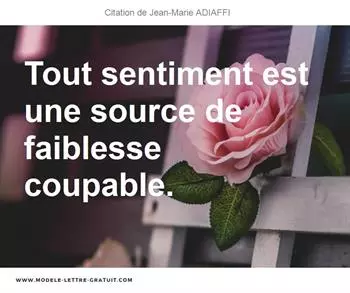 Citations Jean-Marie ADIAFFI