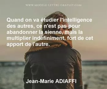 Citation de Jean-Marie ADIAFFI