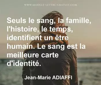 Citation de Jean-Marie ADIAFFI