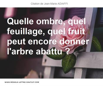 Citations Jean-Marie ADIAFFI