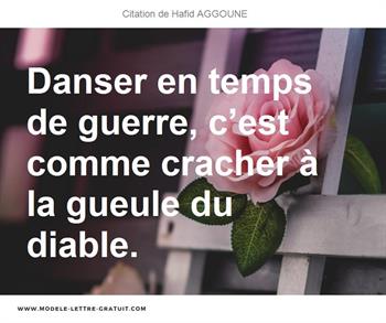 Citations Hafid AGGOUNE