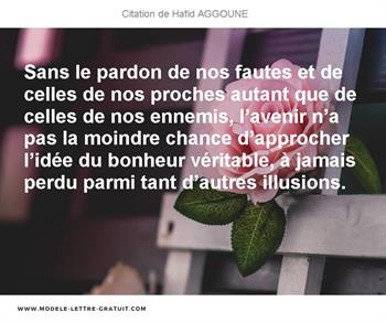 Citations Hafid AGGOUNE