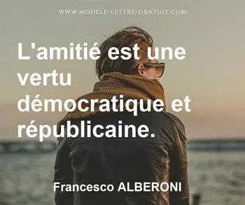 Citation de Francesco ALBERONI