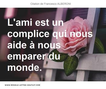 Citations Francesco ALBERONI