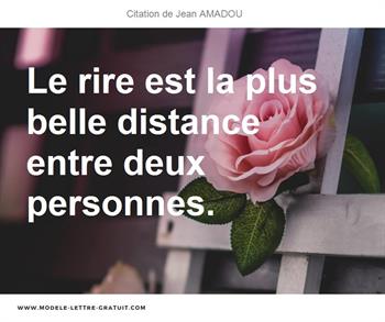 Citations Jean AMADOU