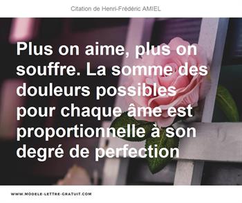 Citations Henri-Frédéric AMIEL