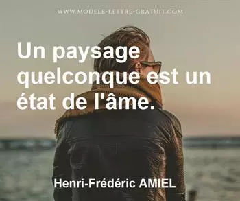 Citation de Henri-Frédéric AMIEL