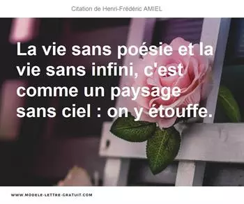 Citations Henri-Frédéric AMIEL