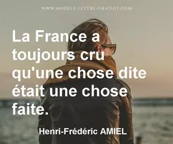 Citation de Henri-Frédéric AMIEL