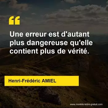 Citation Henri-Frédéric AMIEL