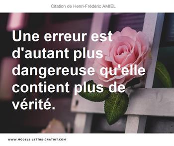 Citations Henri-Frédéric AMIEL