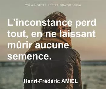 Citation de Henri-Frédéric AMIEL