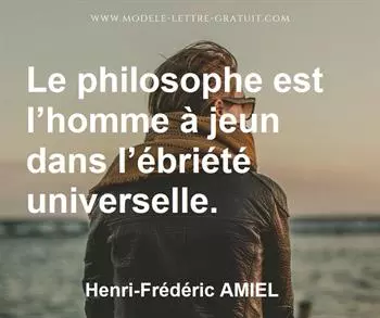 Citation de Henri-Frédéric AMIEL