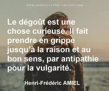 Citation de Henri-Frédéric AMIEL