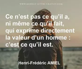 Citation de Henri-Frédéric AMIEL