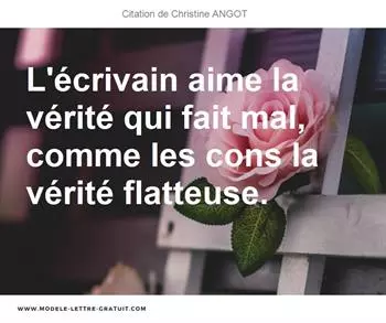 Citations Christine ANGOT