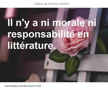 Citations Christine ANGOT