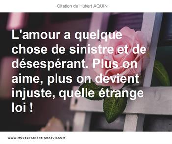 Citations Hubert AQUIN
