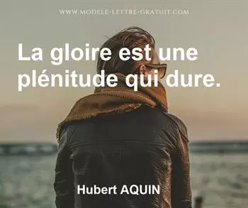 Citation de Hubert AQUIN