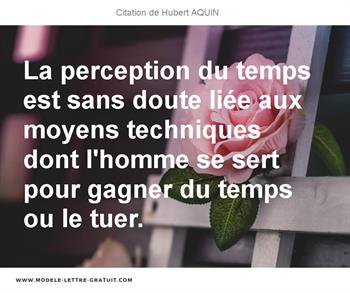 Citations Hubert AQUIN