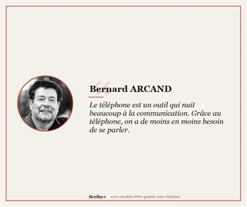 Citations Bernard ARCAND