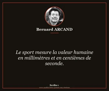 Citation de Bernard ARCAND