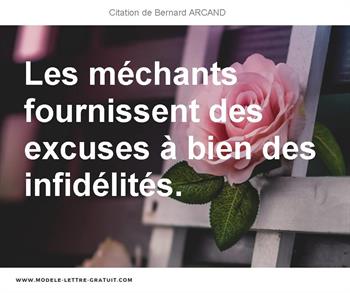 Citations Bernard ARCAND